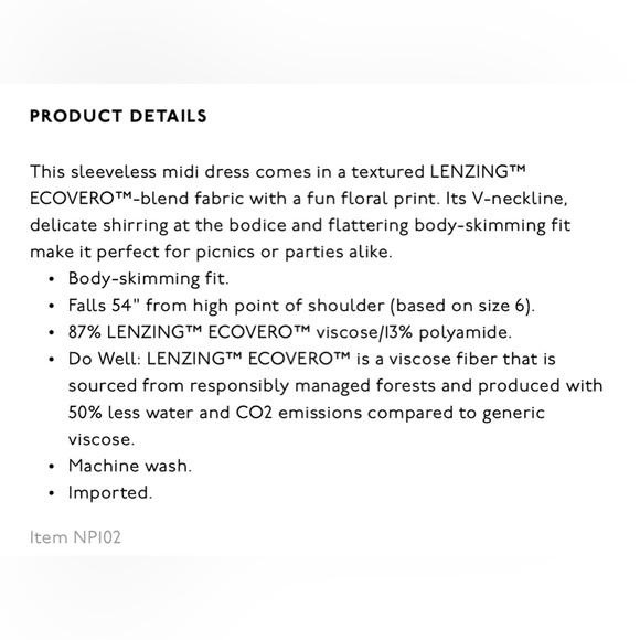 Madewell the Ariana midi dress - Picture 8 of 16